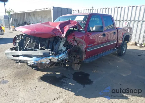 2005 Chevrolet Silverado 2500Hd Ls from USA, damaged, VIN 1GCHK23UX5F833915